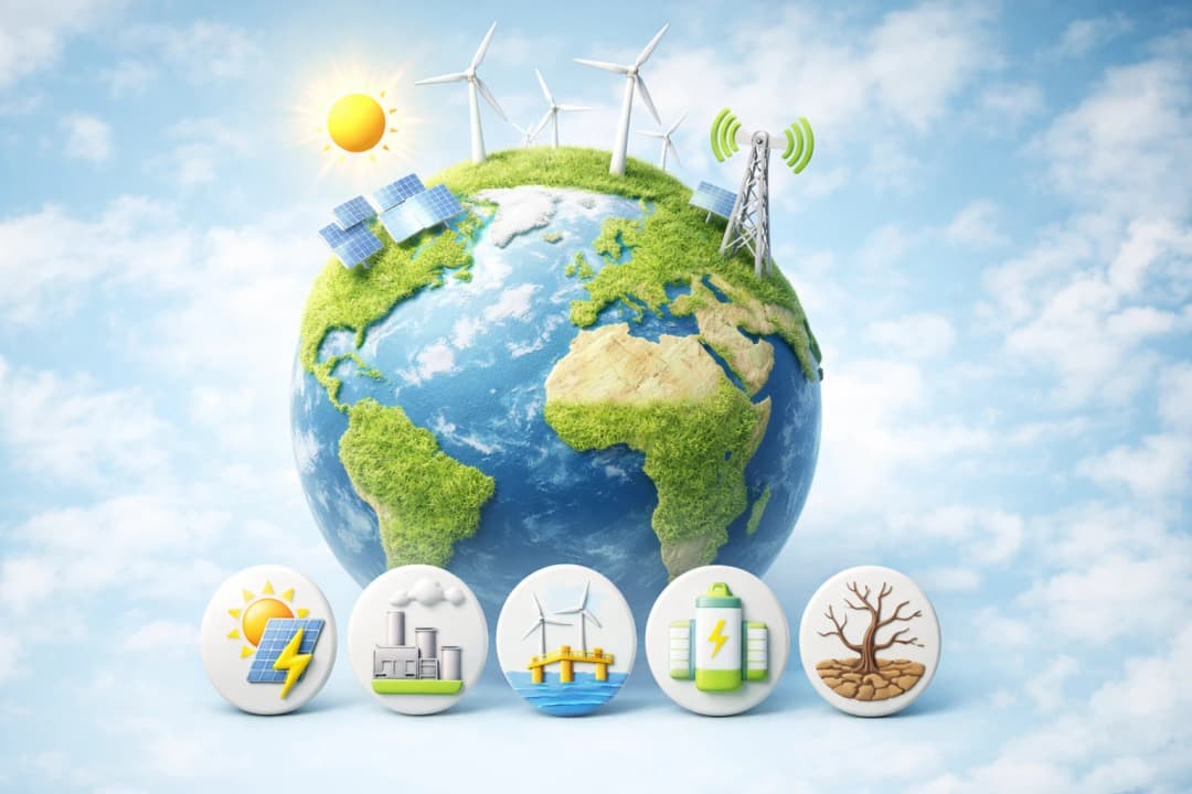 Soluções globais de energia